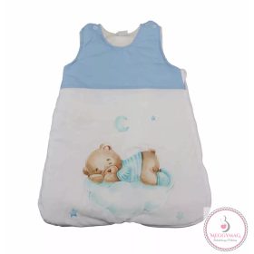   Ujjatlan bélelt hálózsák cuki macis mintával 3,5 TOG, 62-es