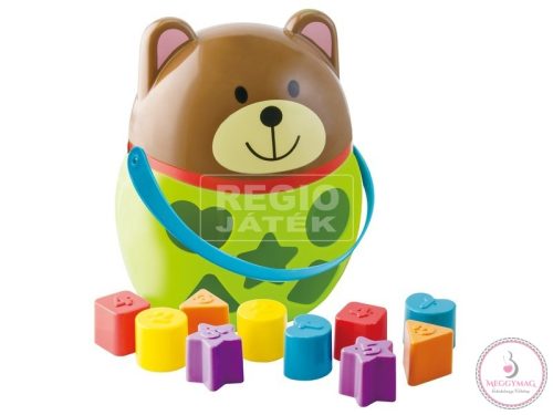 Maci formaválogató bébijáték