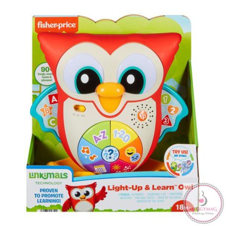 Fisher-Price Linkimals: Bölcs bagoly HJN60