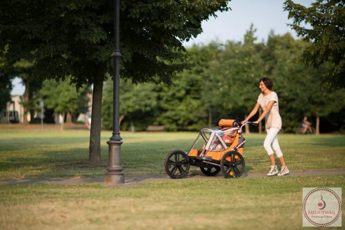 Bellelli Jogging Kit első kerék és tolókar szett biciklis utánfutóhoz