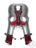Bellelli Rabbit Handlefix bicikliülés 15kg-ig - Silver
