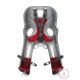 Bellelli Rabbit Handlefix bicikliülés 15kg-ig - Silver