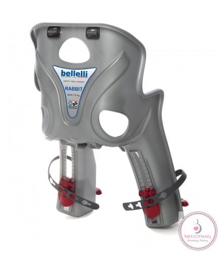 Bellelli Rabbit Handlefix bicikliülés 15kg-ig - Silver