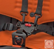 Bellelli Tiger Clamp bicikliülés 22kg-ig - White Turquoise