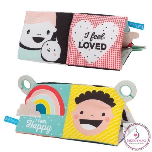 Taf Toys játéklap My Feelings Crinkle Toy Érzéseim 12545