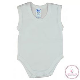 Ujjatlan baba body fehér, 68-as