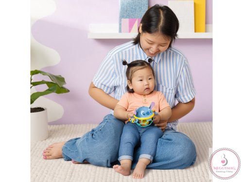 BRIGHT STARTS szenzoros csörgő Stitch Jingle & Shake™, 0m+