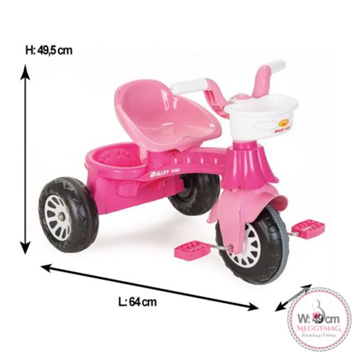 Pilsan DAISY tricikli PINK