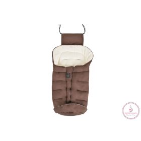   Cangaroo Fluffy 100cm bundazsák lábán erősített barna /bézs 