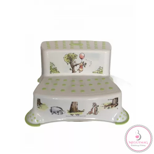 Lorelli Disney mintás lépcsős fellépő - Bear and Friends White