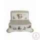 Lorelli Disney mintás lépcsős fellépő - Bear and Friends White