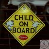 Clippasafe "Baby on Board" / "Child on Board"