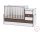 Lorelli Maxi plus kombi ágy 70x160 - White/Walnut - Fehér/Dió 2015
