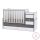 Lorelli Maxi Plus kombi ágy 70x160 - White & Vintage Gray / Fehér & Vintage Szürke