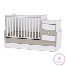 Lorelli Maxi Plus kombi ágy 70x160 - White & Amber