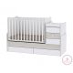 Lorelli Maxi Plus kombi ágy 70x160 - White/ Light Oak - Fehér/Világos Tölgy 2019