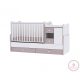 Lorelli MiniMax kombi ágy 72x190 - White/Cappuccino - Fehér/Kapucsínó