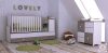 Lorelli MiniMax kombi ágy 72x190 - White & Artwood / Fehér & Artwood