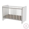 Lorelli Sweet Dream kiságy 60x120 - White & Coffee / Fehér & Kávé