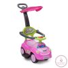 MONI Smile beülős autó tolókarral napfénytetővel pink