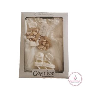   Alkalmi újszülött kislány ruha, keresztelő ruha szett 56/62