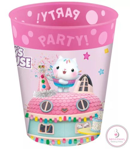 Gabi babaháza Friends micro prémium műanyag pohár 250 ml