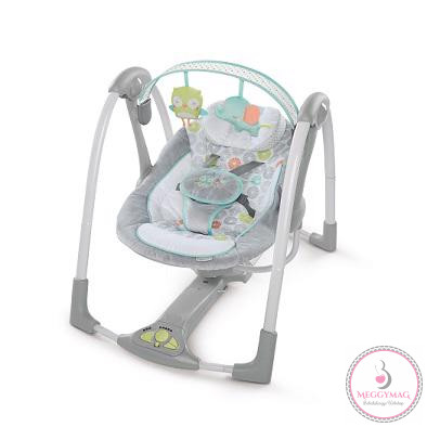 INGENUITY Hinta dallamokkal Hoot&Hugs 0 hó+ 9 kg-ig 2016