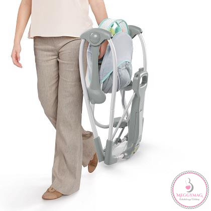 INGENUITY Hinta dallamokkal Hoot&Hugs 0 hó+ 9 kg-ig 2016