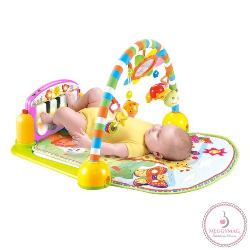 Lorelli Toys játszószőnyeg - Piano Gym Pink