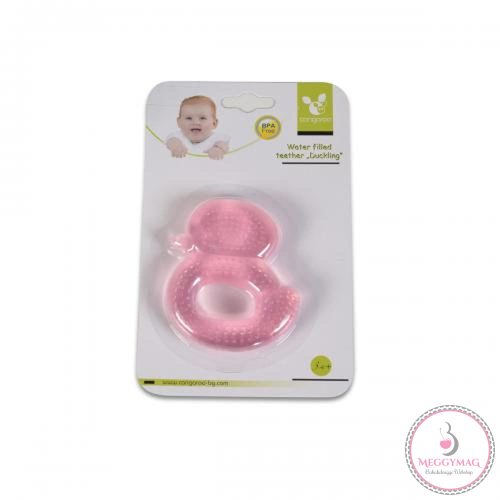 Cangaroo Duck szillikon rágóka kacsa pink