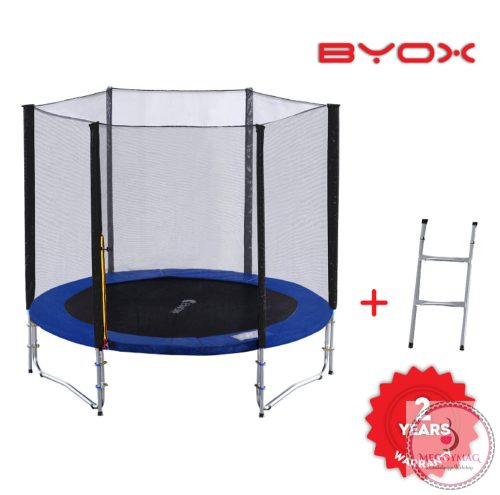 BYOX Trambulin 8 közepes 244cm kék