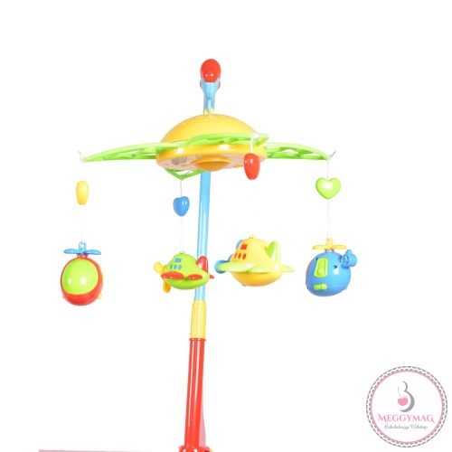 Moni Toys Bed zenélő forgó világítós