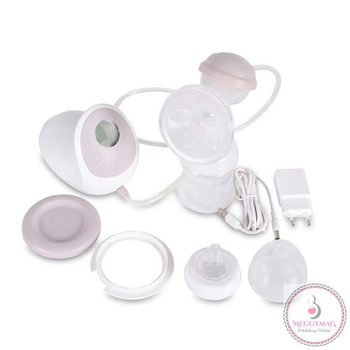 Cangaroo Gentle touch elektromos mellszívó 15 szint 1 tartállyal fehér/ pink