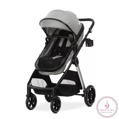 Lorelli Aspen 3 az 1 -ben multifunkciós babakocsi - Gray (2doboz)