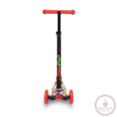 BYOX Rapture roller elöl dupla kerekes piros