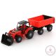 POLESIE traktor utánfutóval PIROS