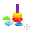 Polesie Toys  karikatorony montessori, műanyag SZÍNES
