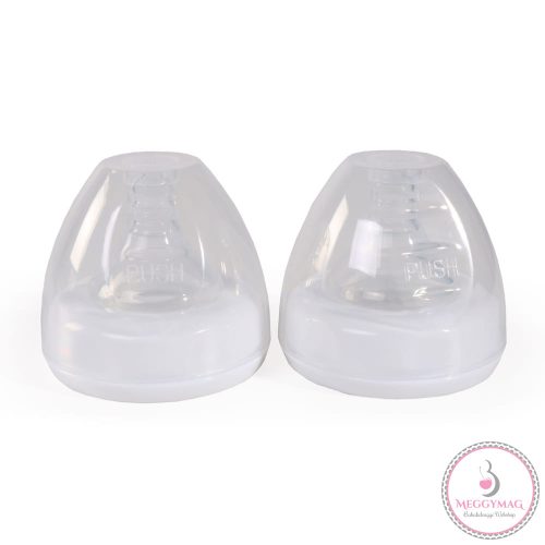 Cangaroo Elegance duo elektromos mellszívó 2 tartállyal fehér/lila