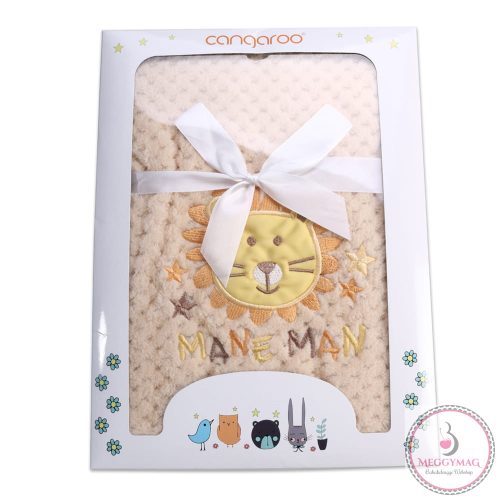 Cangaroo Freya baba takaró bézs, KÉSZLETEN A BOLTBAN!