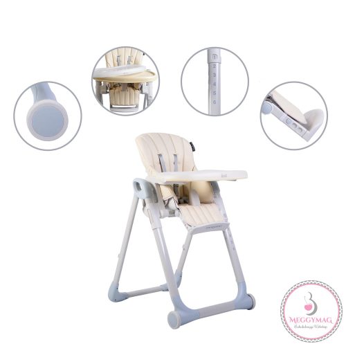 Cangaroo I Eat etetőszék 6-36 hóig 15 kg bézs