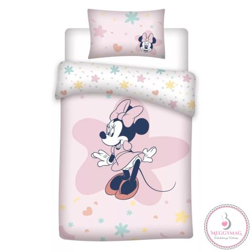 Disney Minnie gyerek ágyneműhuzat 100×140cm, 40×60 cm