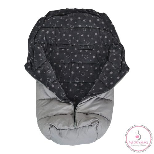 Cangaroo Cuddle vastag téli bundazsák szürke