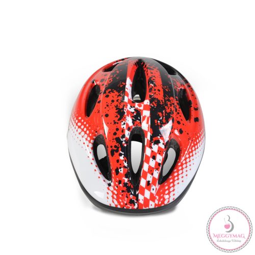 BICIKLIS SISAK 48-54cm S méret PIROS