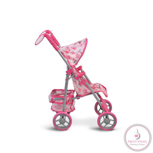 Moni Toys Flower g. játék babakocsi virágos