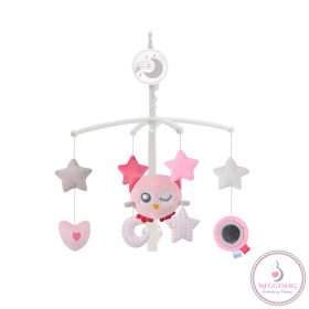 Cangaroo Dreamy zenélő forgó játék kiságyra pink
