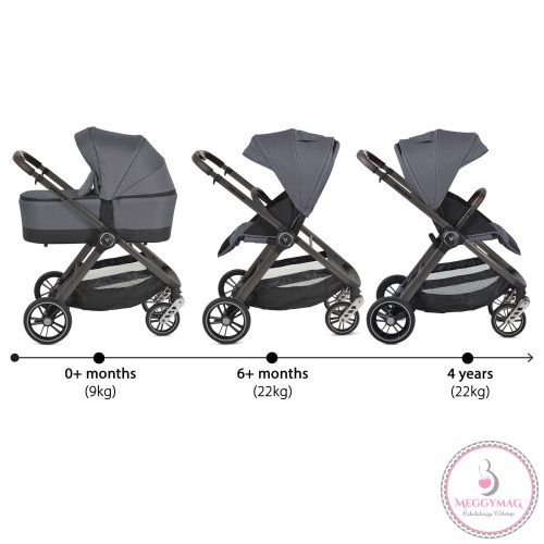Cangaroo Macan 2in1 babakocsi szürke