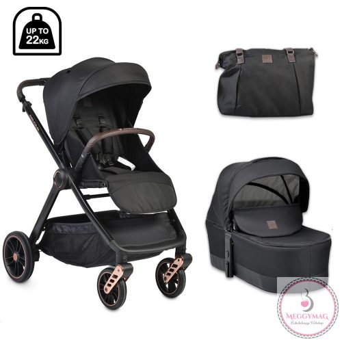 Cangaroo Macan 2in1 babakocsi fekete