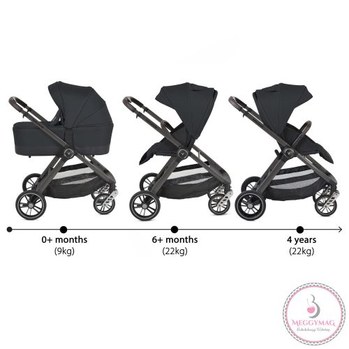 Cangaroo Macan 2in1 babakocsi fekete