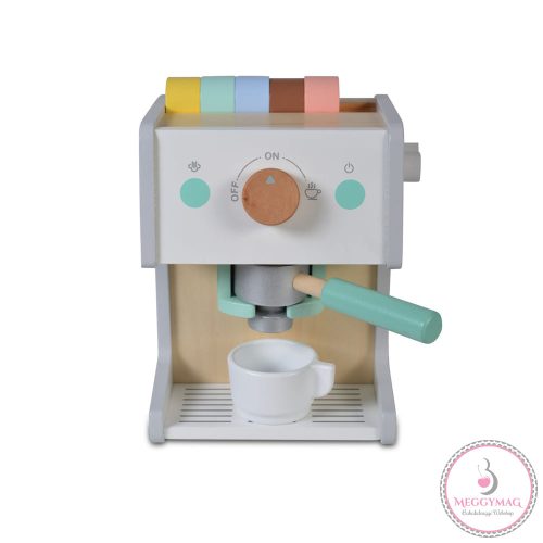 Moni Toys Fajáték fa delux kávéfőző 23xmx14xmx17,5 cm