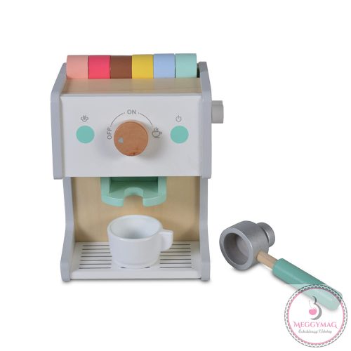 Moni Toys Fajáték fa delux kávéfőző 23xmx14xmx17,5 cm, KÉSZLETEN A BOLTBAN!